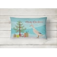 thumbnail image 2 of Carolines Treasures BB9225PW1216 West Harlequin Duck Christmas Canvas Fabric Decorative Pillow, Teal, 12H x16W,, 2 of 3