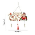 thumbnail image 3 of ICQOVD Christmas Decoration Listing Christmas Tree Decoration Wooden Listing, 3 of 3