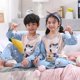thumbnail image 1 of Conjuntos de pijamas de seda de leche para niños, ropa de dormir de Anime Kawaii Sanrioed, Cinnamoroll Kuromi, ropa de casa para niños y niñas, otoño 2023, 1 of 4