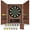 Brown, variant on Yirinatek Electronic Dart Board, Decorative Dart Board Cabinet Set for Adults [12*Bronze Soft Tip Darts] [Cricket Game Mode]- Wooden Electric Dartboard Cabinet for Family Game Rooms