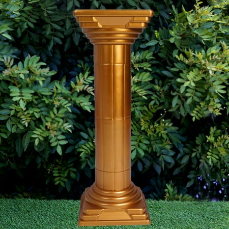 Balsacircle Gold 4 Pcs 32 Roman Empire Columns Wedding Party