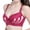 Wine, variant on TAIAOJING Women's Lace Unwired Bra Comfort Bra Plus Size Thin Shapeless Push Up Bra Comfort Bralette Bras