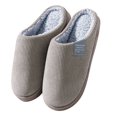 thumbnail image 3 of Laonim Men's Warm Closed Toe Home Plush Cotton Slippers, 3 of 4
