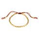 thumbnail image 2 of Pulsera de cuerda de la suerte Sincero con cuentas de cobre y algodón trenzado para hombres y mujeres, 2 of 6
