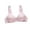 Pinks-a, variant on Wireless Bra for Women Pullover Bra Feature V-Neck Molded Bra Style W-488 Pinks-a 36