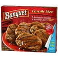 thumbnail image 2 of Conagra Banquet Family Size Salisbury Steaks And Brown Gravy 27oz (PACK OF 6), 2 of 3