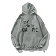 thumbnail image 5 of Suéter con capucha de felpa para hombre y mujer, jersey de diseñador, sudadera con capucha para hombre, sudadera holgada de manga larga, ropa de calle estilo hip hop para mujer, 5 of 5