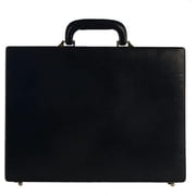 LINDSEY STREET Pure Leather Briefcase Executive Handbag for Mens Leather Attache Briefcase 14 Inch Laptop MacBook Carry Case