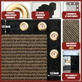 thumbnail image 5 of Amgo Custom Made 8' x 86' Brown Fence Privacy Screen Windscreen with Bindings & Grommets, Heavy Duty for Commercial and Residential, 90% Blockage, Cable Zip Ties Included (We Customize), 5 of 9