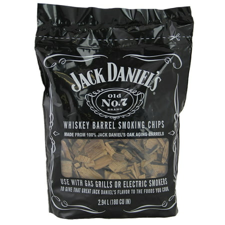 Jack Daniel's 01749 Wood BBQ Smoking Chips, Made from Jack Daniel's Tennessee Whiskey white oak aging barrels By Jack
