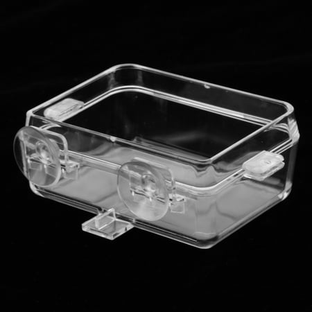 Reptile Food Bowl, Reptile Worm Dish Feeding Dish For Anoles Bearded Crested Hermit Crabs Triangular Leopard Gecko