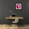 thumbnail image 3 of Haase, Andrea 20x20 Black Ornate Wood Framed with Double Matting Museum Art Print Titled - Pink Summer Jungle, 3 of 4
