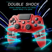 Wireless Controller Compatible with P4/P4 Slim/P4 Pro/Windows PC, Red