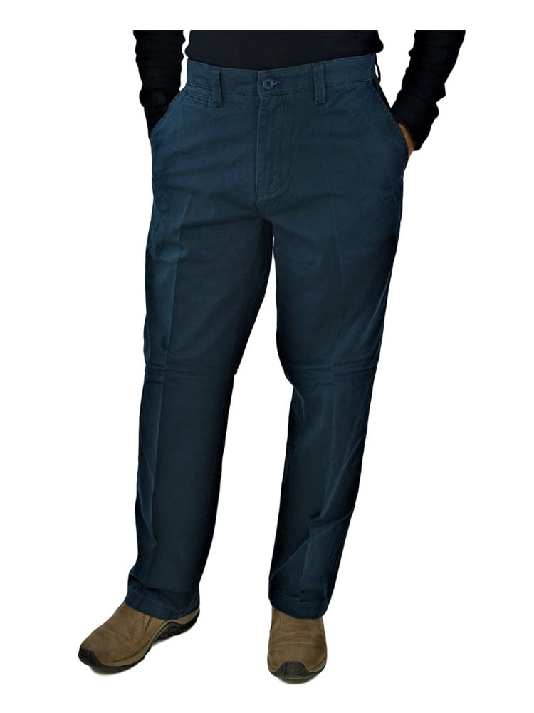 Weatherproof - Weatherproof Mens Size 34W x 30L Utility Chino Cargo Pants, Midnight - Walmart