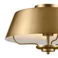 thumbnail image 3 of 52542BNB Kichler Lighting Luella - 3 Light Pendant In Traditional Style-8.25 Inches Tall and 16 Inches Wide-Brushed Natural Brass Finish, 3 of 11