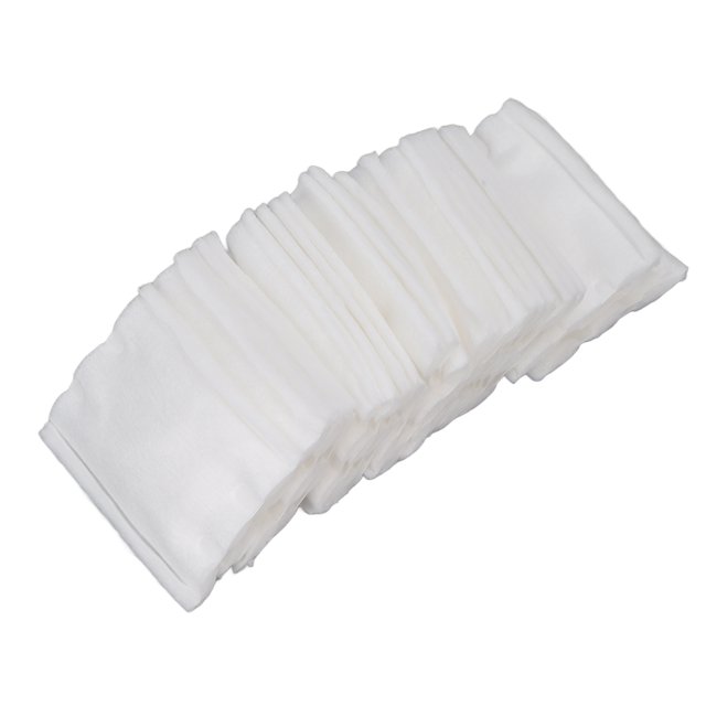 Almohadillas De Algodón De Doble Cara, Almohadillas De Algodón, Algodón Cosmético, Cuadrados De Algodón Puro, Cuidado De La Piel Suave Para Maquillaje ANGGREK Otros