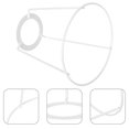 thumbnail image 2 of Lampshade Frame E27 Socket Diy Iron Wire Shade Lampshade Light Cage Guard, 2 of 3