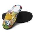 thumbnail image 3 of Men Adventure Time Jake The Dog Slippers Non-Slip Fuzzy House Slippers Warm Soft Plush Winter House Shoes Indoor Outdoor Slip-On Shoes, 3 of 7