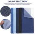 thumbnail image 4 of Iron On Patches For Clothes, 10pcs Denim Patches For Jeans, 5 Shades Iron On Jean Repair Patch, Denim Patches For Inside Jeans, Clothing Repair Decorating Kit, 4 of 7