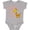 AC-Heather Grey, variant on My Cousin Loves Me Cute Giraffe Boys or Girls Baby Bodysuit