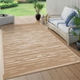 thumbnail image 4 of Ileading 6'x 9' Outdoor Rug for Patio Clearance, Reversible Outdoor Plastic Straw Camping Rug, Portable Washable Reversible Mats for Camping, RV, Picnic, Beach, Backyard, Pool Deck, 4 of 9