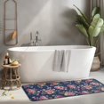 thumbnail image 2 of Pioneer Flower Floral Print Pattern Kitchen Rug Mat,Kitchen Runner Rugs Non Skid Washable,Decorative Kitchen Floor Mats for Kitchen,Sink,Laundry,17"x47.2", 2 of 7