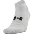thumbnail image 5 of Under Armour Adult Cotton No Show Socks 6-Pairs Shoe Mens, 5 of 5