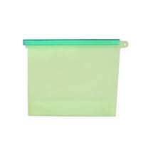 WZXPWT Reusable Ziploc Bags, Food Storage Bags, Sandwich Containers, Silicone Reusable Storage Bag, Fresh-Keeping Self-Sealing Food Storage Bags, Long-Lasting Freshness