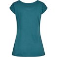 thumbnail image 2 of Build Your Brand T-Shirt à Col Grand pour Femmes, 2 of 3