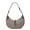 Weave Brown, variant on MKF Collection Neza Shoulder Women's Bag , Solid Vegan Leather Half Moon Top Handle Handbag by Mia K - Black