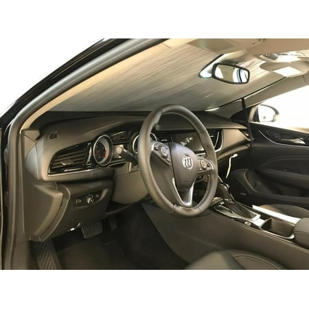 The Original Auto Sunshade, Custom-Fit for Buick Regal Sportback Sedan w/ Sensor 2018, 2019, Silver (Best Sedans Of 2019)