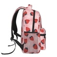 thumbnail image 3 of Fotbe Strawberries Pattern Casual Backpack for School, Travel, and Outdoor Activities - Durable, Lightweight, and Comfortable, 3 of 5