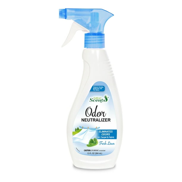 Great Scents Fresh Linen Odor Neutralizer. Air Freshener. Perfect for
