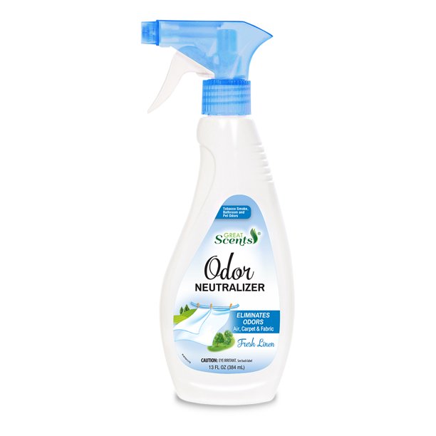 Great Scents Fresh Linen Odor Neutralizer. Air Freshener. Perfect for