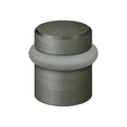 thumbnail image 2 of Deltana UFB4505U15A Round Universal Floor Bumper 1-1/2"; Antique Nickel Finish, 2 of 3