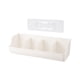 thumbnail image 1 of Caja de almacenamiento para baño, contenedor para guardar manualidades, caja de almacenamiento de datos para calcetines Blanco, 1 of 9