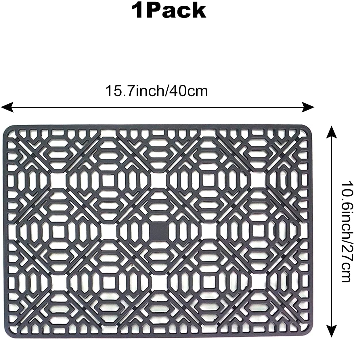 1 PCS Sink Mat Kitchen Sink Protector for Bottom of Farmhouse Stainless