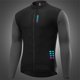 thumbnail image 5 of Camiseta ciclista para hombre manga larga con tecnología transpirable y reflectante, talla L gris - Ropa deportiva para ciclismo al aire libre, 5 of 7