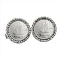 thumbnail image 1 of American Coin Treasures 12427 Canada Ship Coin Cuff Links, 1 of 3