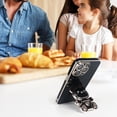 thumbnail image 3 of Compatible with iPhone 14 Pro Case Glitter 6D Plating Cute Bear Hidden Stand Holder Phone Case with Lens Film Camera Protection for Women Men Girly Plating Shockproof Phone Cover, Black, 3 of 12