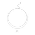 thumbnail image 2 of Sonducket Collar de perlas sintéticas TureClos, cadena de clavícula dulce de 2 capas, regalo de joyería para mujeres y niñas Ropa, zapatos y accesorios Miscelánea No.2, 2 of 6