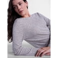 thumbnail image 5 of Scenario Women's Oversized Tee with Long Sleeves, Sizes XS-XXXL, 5 of 6