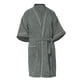 thumbnail image 1 of Bata De Baño 100% Algodón Absorbente, Extra Suave con Bolsillos Laterales y Cinturón - Unisex y Unitalla-Gris Oscuro, 1 of 1