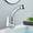 Chrome, variant on Extendable Lift Basin Faucet with Flexible Pull Out Sprayer Deck Mounted Bathroom Sink Mixer Taps Dual Modes Nozzle for Farmhouse, RV, Bar Sinks,Black