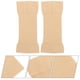 thumbnail image 3 of 1 par de mangas de compresión elásticas para el brazo que adelgazan y mejoran la manga moldeadora, la manga protectora de los brazos superiores para deportes y fitness (beige), 3 of 8