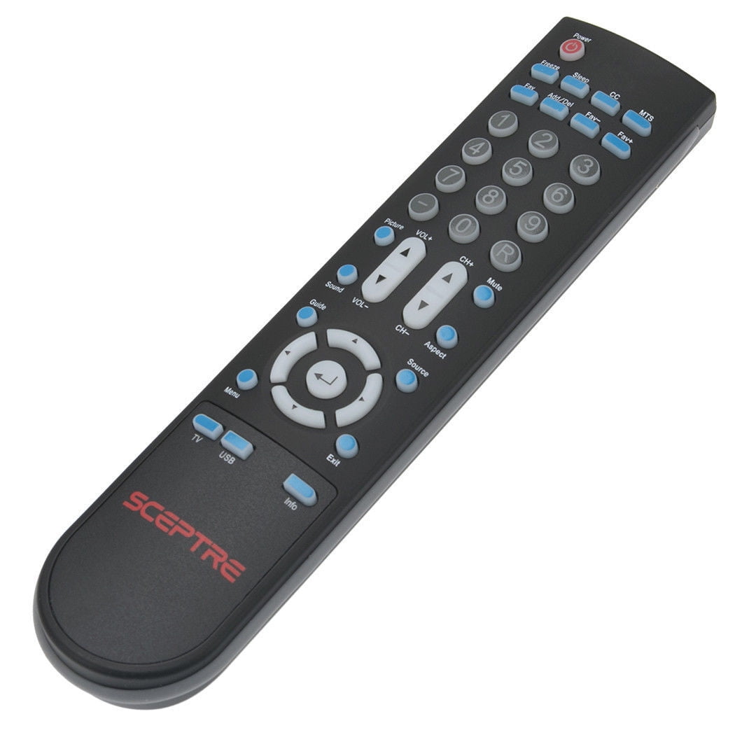 New Remote Control fit for SCEPTRE TV H409BVFHD H425BVFHD X402BVFHD