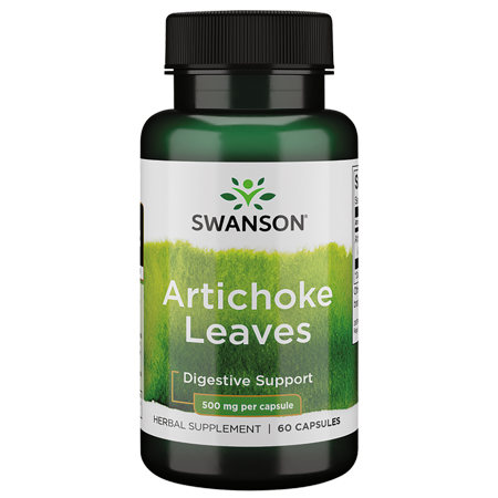 Swanson Artichoke Leaves (Cynara Scolymus) 500 mg 60 Capsules