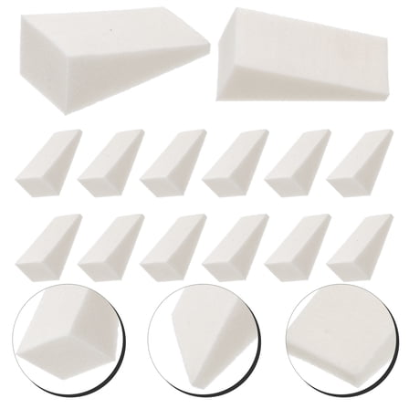 SEWCHICS Multipurpose White Paint Sponges for Kids Drawing and Crafts, 50 Pieces, 1.97 x 0.79 x 0.79 Inches