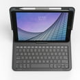 thumbnail image 3 of ZAGG - Messenger Folio 2 Keyboard & Case for Apple iPad 11" (A16) 2025, iPad 10.9" 10th Gen - Black, 3 of 11