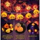 thumbnail image 4 of Guirnalda de luces decorativas de calabaza de Halloween, 3 m, 20 LED, impermeable, para exteriores, 4 of 5